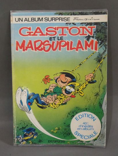 null FRANQUIN 

Gaston Lagaffe - Album: "Gaston et le Marsupilami" - Dupuis - E.O....