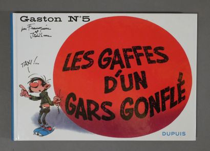 null FRANQUIN - Jidéhem 

Gaston - Gaston n°5: Les gaffes d'un gars gonflé - Dupuis...