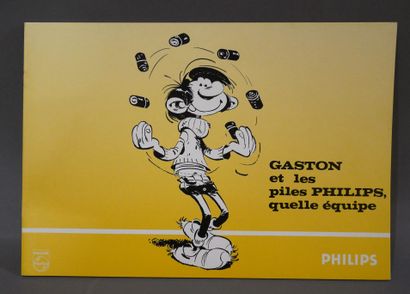 null FRANQUIN la PUBLICITÉ 

Album-plaquette publicitaire: " Gaston et les piles...