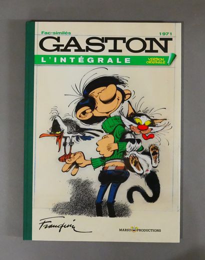 null FRANQUIN - Jidéhem 

Grand album collector: " Gaston - 1971 - l'Intégrale -...
