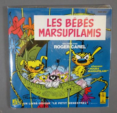 null FRANQUIN 

Disque 45t avec livret: "Les Bébés Marsupilamis " - raconté par Roger...