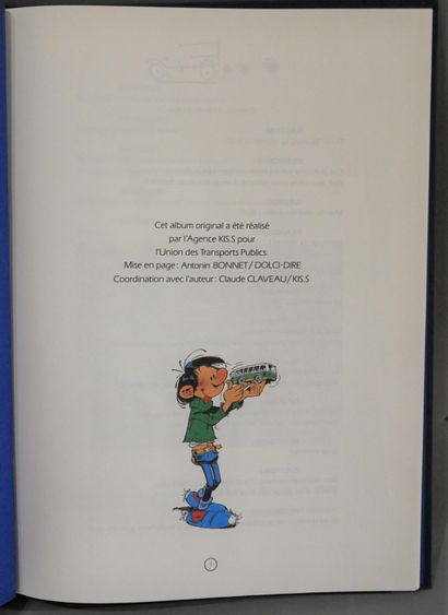 null FRANQUIN la PUBLICITÉ 

Album " Gaston - Fou du Bus! - Août 1987 - 48 pages...