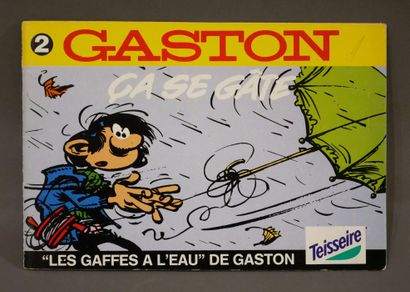 null FRANQUIN la PUBLICITÉ 

Petite brochure publicitaire: " Gaston - ça se gâte...