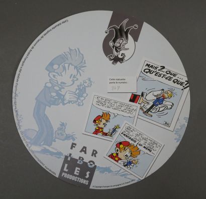 null Série SPIROU et FANTASIO - 

Figurine de SPIROU inspiré de l'œuvre de FRANQUIN...