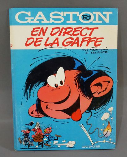 null FRANQUIN / DELPORTE 

Gaston. Album R4: En direct de la gaffe - Dupuis - R4...