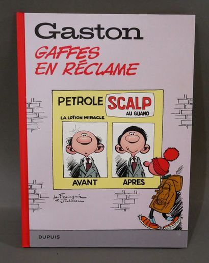 null FRANQUIN - Jidéhem 

Album " Gaston - Gaffes en réclame" - Gaston et la publicité...