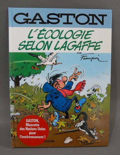 null FRANQUIN 

Album " Gaston - L'écologie selon Lagaffe " (Itinéraire en gags d'un...