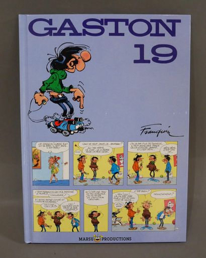 null FRANQUIN 

Gaston - Tome n°19 - Marsu Productons - E.O. décembre 1999 - dos...