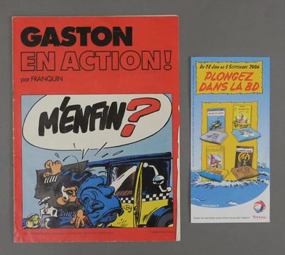 null FRANQUIN la PUBLICITÉ 

Album publicitaire: " Gaston en action! " - Dupuis-Franquin...