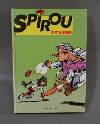 null SPIROU 

1993 - 56ème année - N° 2856 au 2865 - reliure n°219 - intérieur TBE,...