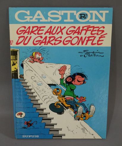 null FRANQUIN / JIDEHEM 

Gaston. Album R3: Gare aux gaffes du gars gonflé - Dupuis...