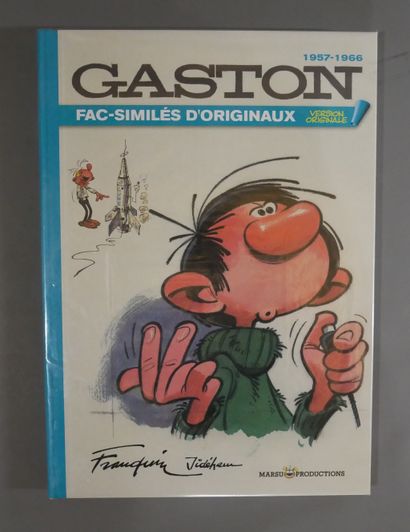 null FRANQUIN - Jidéhem 

Grand album collector: " Gaston - Fac-similés d'originaux...