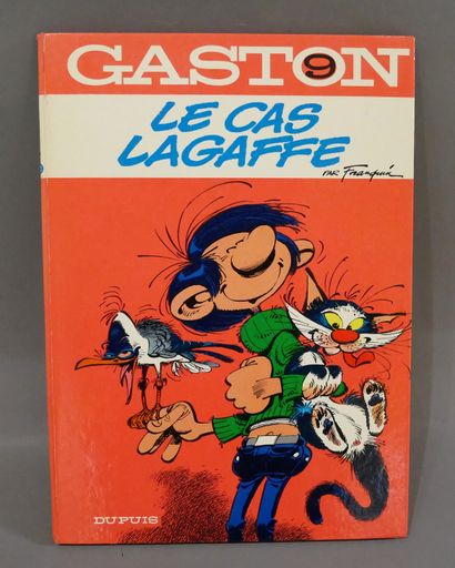 null FRANQUIN 

Gaston - T9: Le Cas Lagaffe - Dupuis - 9a - 1972 - dos rond pelliculé...