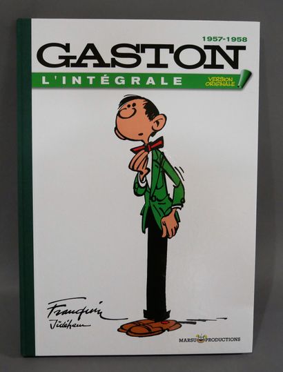null FRANQUIN - Jidéhem 

Grand album collector: " Gaston - 1957-1958 - l'Intégrale...