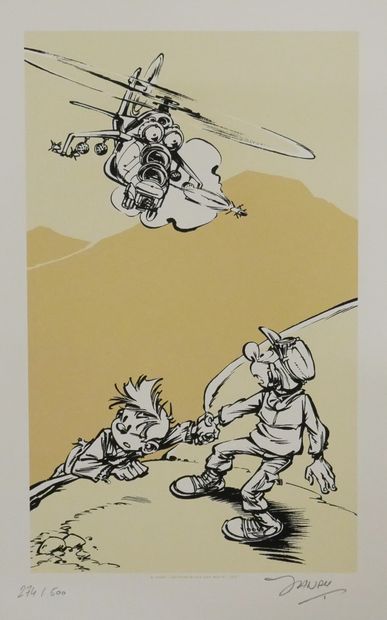 null TOME - JANRY 

Les Aventures Spirou et Fantasio: La Frousse aux trousses - T40L...