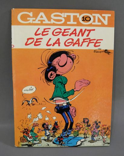 null FRANQUIN 

Gaston - T10: Le géant de la gaffe - Dupuis - 10a - Rééd. 1974 -...