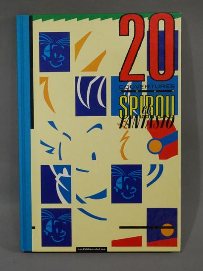 null FRANQUIN 

Spirou - Album " 20 couvertures pour Spirou et Fantasio" - Editions...