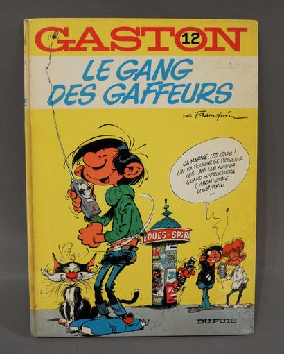 null FRANQUIN 

Gaston - T12: Le Gang des gaffeurs - Dupuis - 12a - Rééd. 1975 -...