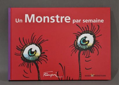 null FRANQUIN 

Album oblongue: " un monstre par semaine" - Marsu-Productions - mai...