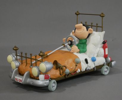 null FRANQUIN 

Gaston Lagaffe - Objet 3d para-bd - figurine de collection en résine:...