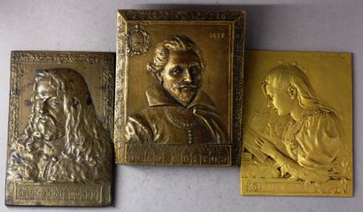 null *Ferdinand GILBAULT (1837-1926)

Ensemble de plaques, médaillons en bas-relief...