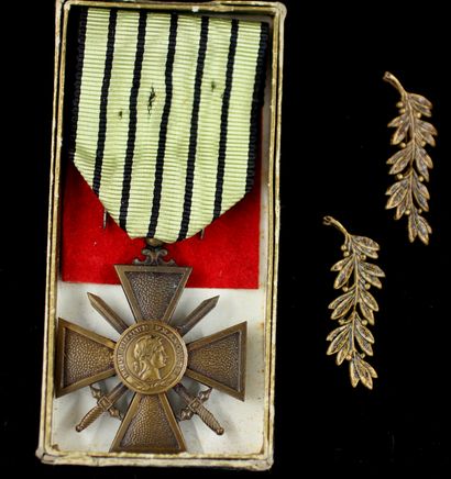 null Croix de guerre 1939 avec citation à l'ordre de l'armée