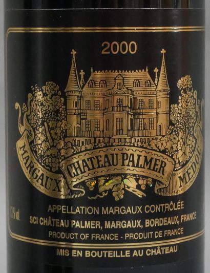 null 3 	bouteilles 	Château 	PALMER, 3° cru 	Margaux 	2000