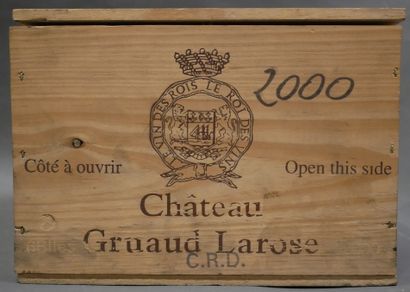 null 6	 bouteilles 	Château 	GRUAUD-LAROSE, 2° cru 	Saint-Julien 	2000 cb
