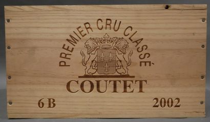 null 6 	bouteilles 	Château 	COUTET, 1° cru 	Barsac 	2002 cb