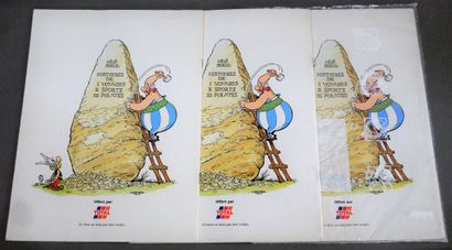 null GOSCINNY / UDERZO

Set of 3 themed paperback albums : Asterix - Travel stories/Sports...