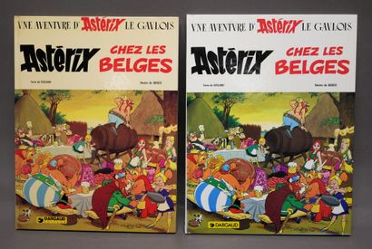 null UDERZO / GOSCINNY

Astérix - Lot de 2 albums: Astérix chez les Belges - T24...
