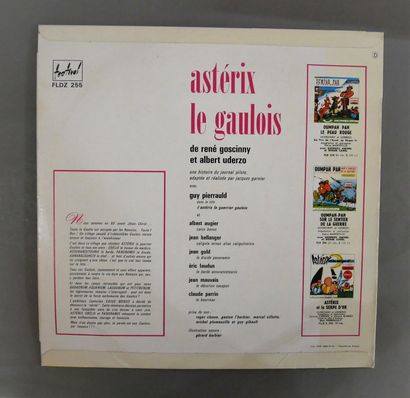 null GOSCINNY - UDERZO 

33 rpm record: Asterix the Gaul - Ed. Festival - Ref. FLDZ...