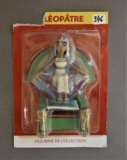 null UDERZO / GOSCINNY

Figurine from the adventures of Asterix: Cleopatra on her...