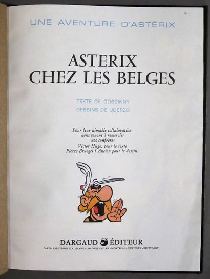 null UDERZO / GOSCINNY

Asterix - The adventures of Asterix - volume 6 - Asterix...