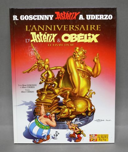 null UDERZO.

Asterix - Asterix and Obelix's birthday - The Golden Book - 60 years...
