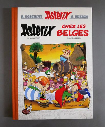 null UDERZO / GOSCINNY

Asterix - Asterix in Belgium - Large format TL album with...