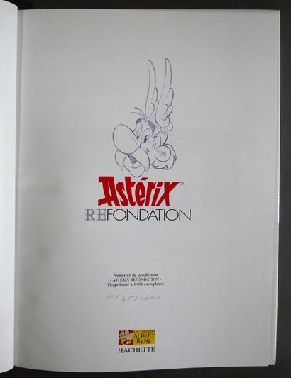 null UDERZO - GOSCINNY

Astérix - Album: REFondation - N° 0 de la collection " Astérix...