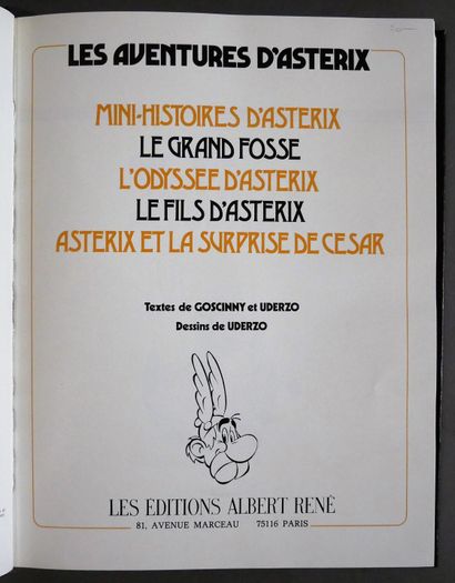 null UDERZO / GOSCINNY

Asterix - The adventures of Asterix - volume 7 - Asterix...