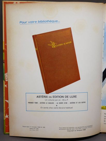 null UDERZO / GOSCINNY

Astérix - Lot de 2 albums: Le Bouclier arverne - T11 - Dargaud...