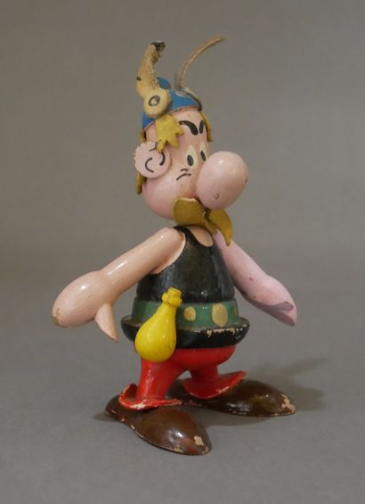 null UDERZO - GOSCINNY

Figurine d'Astérix en bois articulée - 1965 - Marque espagnole...