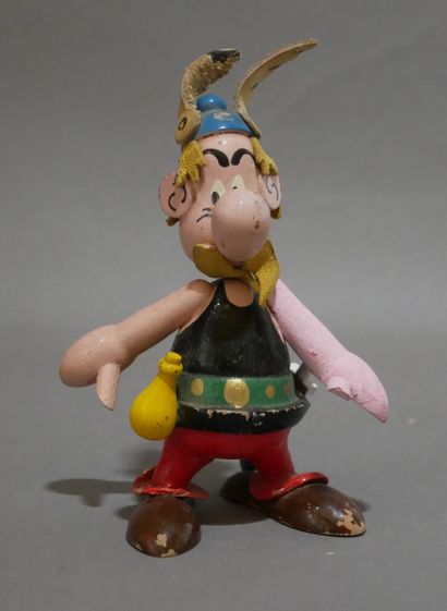 null UDERZO - GOSCINNY

Figurine d'Astérix en bois articulée - 1965 - Marque espagnole...