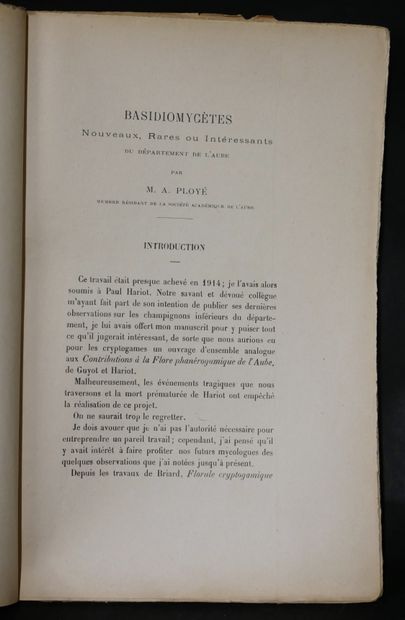 null . Albert PILÁT. 

• Atlas des champignons d’Europe. Serie A, fasc. 6 à 16 reliés...