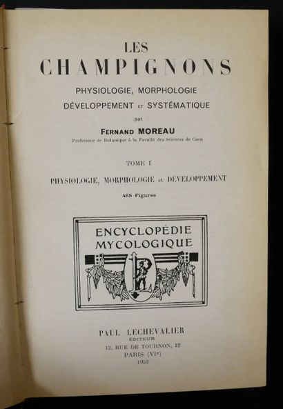 null Abbé N. L. MICHOT. Flore du Hainaut. XXXII (cryptogames p. 309 à 408) Mons,...