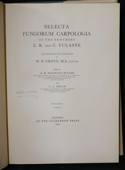 null Louis RENE Charles TULASNE. 

Selecta fungorum carpologia. Translated into english...