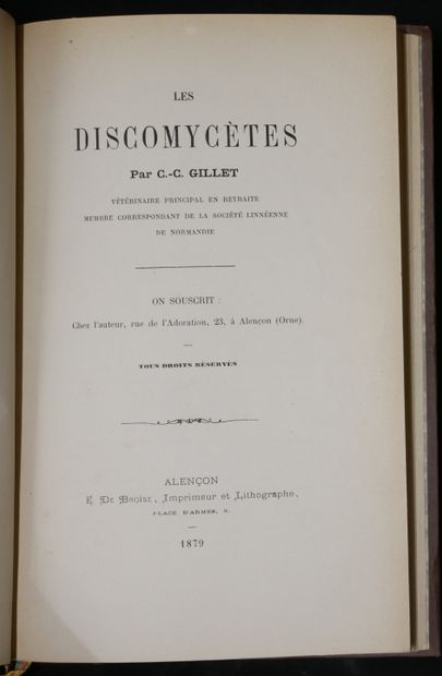 null Claude Casimir GILLET 

• Les Hyménomycètes ou description de tous les champignons...
