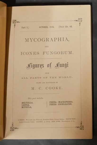 null Mordecai COOKE 

Handbook of british fungi. 

Vol. 1: 488 p. 198 figs, 1 b/w...