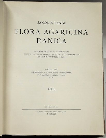 null Jakob LANGE. 

Flora agaricina danica, published underthe auspices of the society...