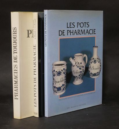 null Henri-Pierre FOUREST. 

Les pots de pharmacie. Rouen et la Normandie la Picardie...