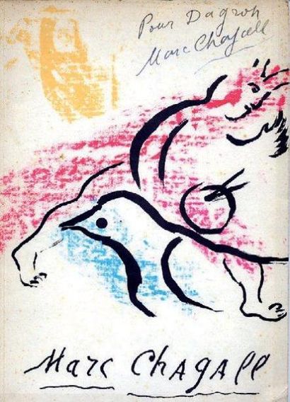 MARC CHAGALL Gouache, Aquarelle, Zeichnungen 1911-1959. Lithographien 1956-1960....
