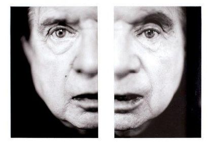 [FRANCIS BACON] MOHROR Dyptique photographique du portrait de Francis Bacon. Photographies...